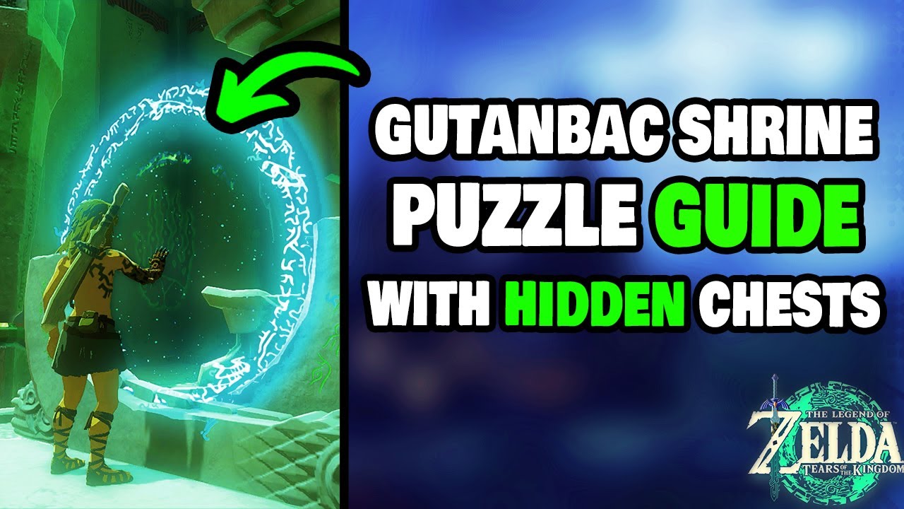 How To Complete The Gutanbac Shrine in Zelda Tears of the Kingdom (STEP-BY-STEP)
