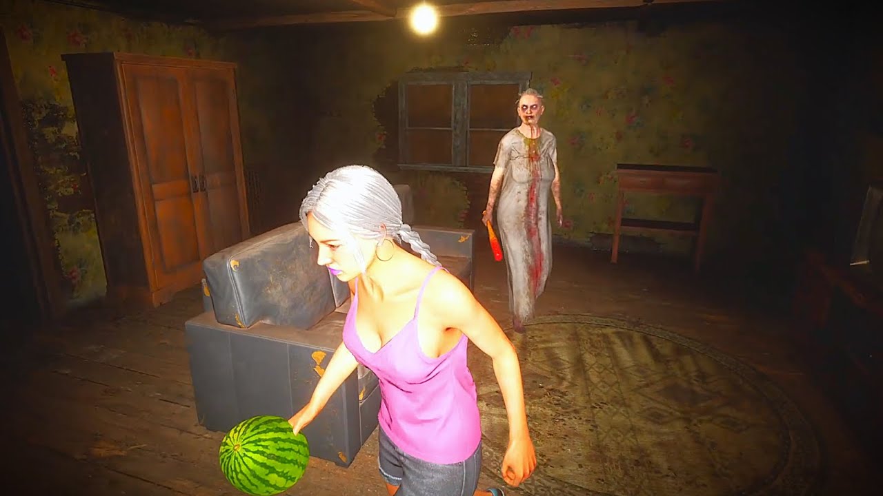 Granny Together Multiplayer Full Gameplay | Horror Granny Car Escape 4