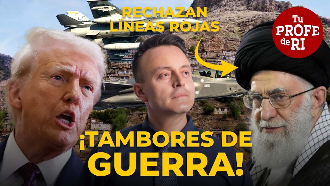 ¡TRUMP TRAZA LAS LÍNEAS ROJAS A IRÁN! EL AYAT0LLAH RECHAZA TODO. SUENAN TAMBORES DE GU£RRA