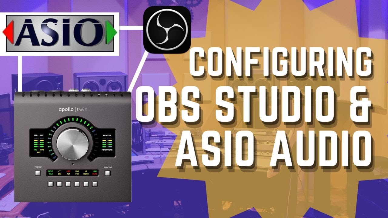 Настройка OBS Studio и ASIO Audio для записи