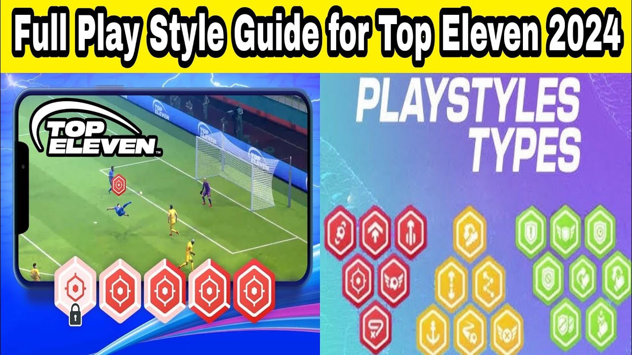 PLAYSTYLES full Guide - Top Eleven 2023 Explained (Part 1). Learn which Playstyle is the best.