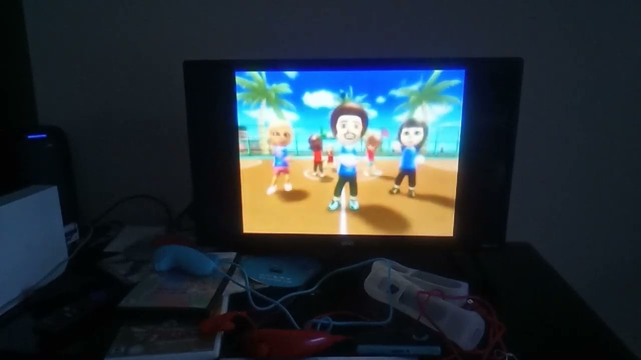 Wii sports resort: Basketball 