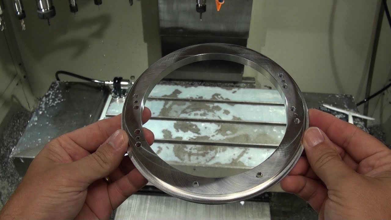 Machining Parts for First Robotics, Bearing Ring