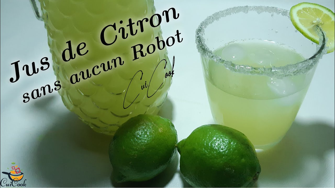 Jus de citron 🍸 sans  aucun robot 👌