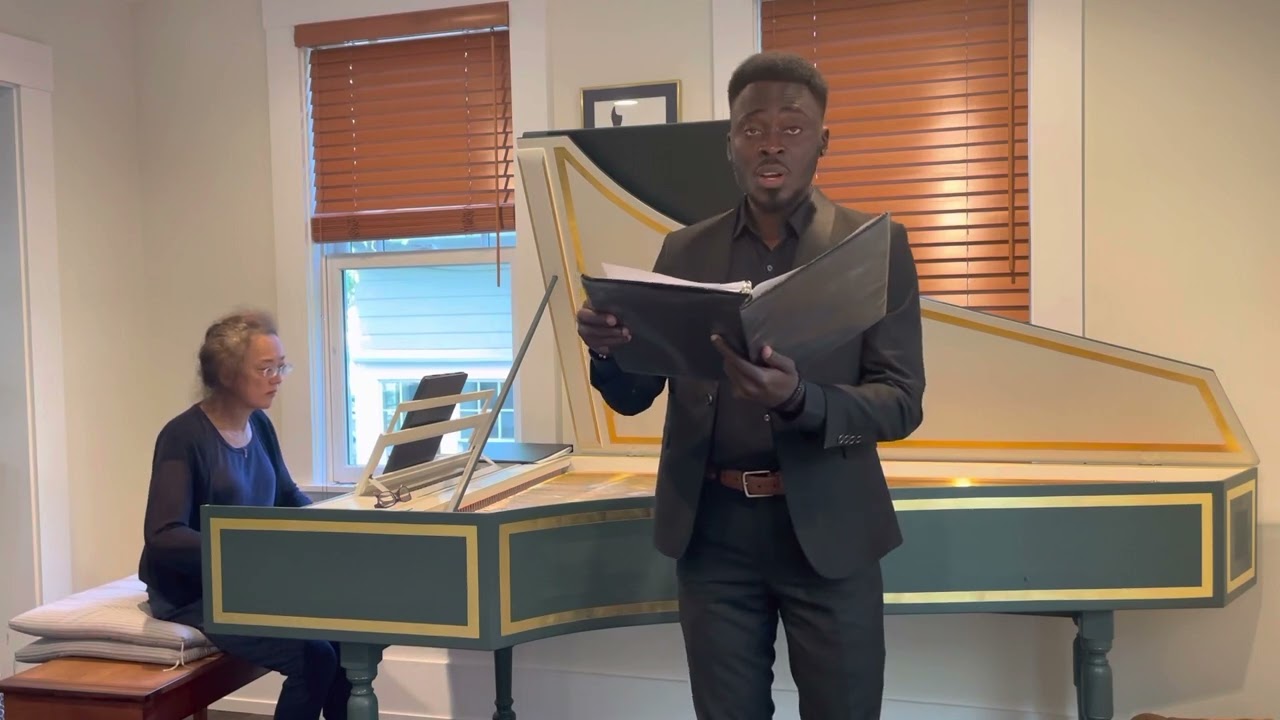 Ifeanyi Epum- Countertenor.  Israel In Egypt, HWV 54: Their Land Brought Forth Frogs- G.F Handel