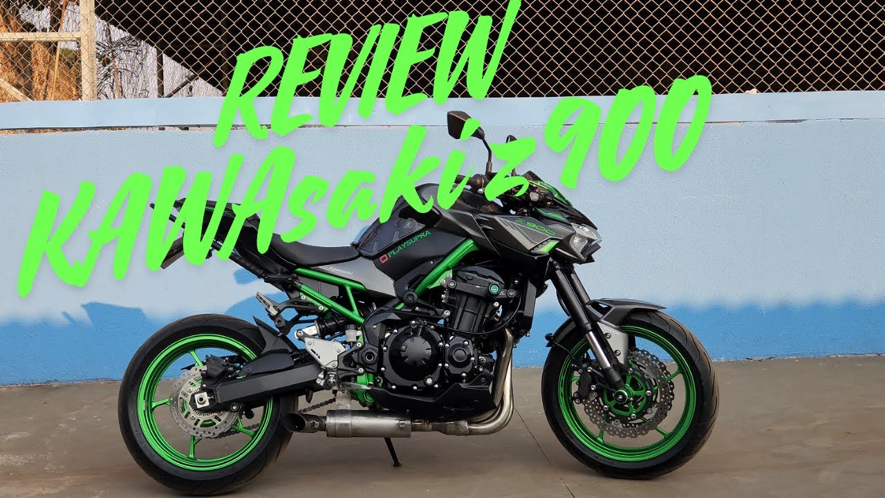 PLAYSUPRA TESTANDO A  KAWASAKI Z900 2023. APRESENTAÇÃO COMPLETA Z900. TEST RIDE E DETALHES!!!!