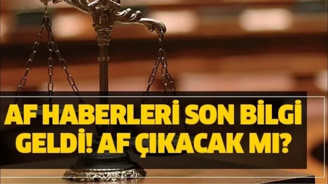 Af Yasası Son Dakika! 2025 Af D&uuml;zenlemesi İ&ccedil;in Resmi A&ccedil;ıklama Bekleniyor