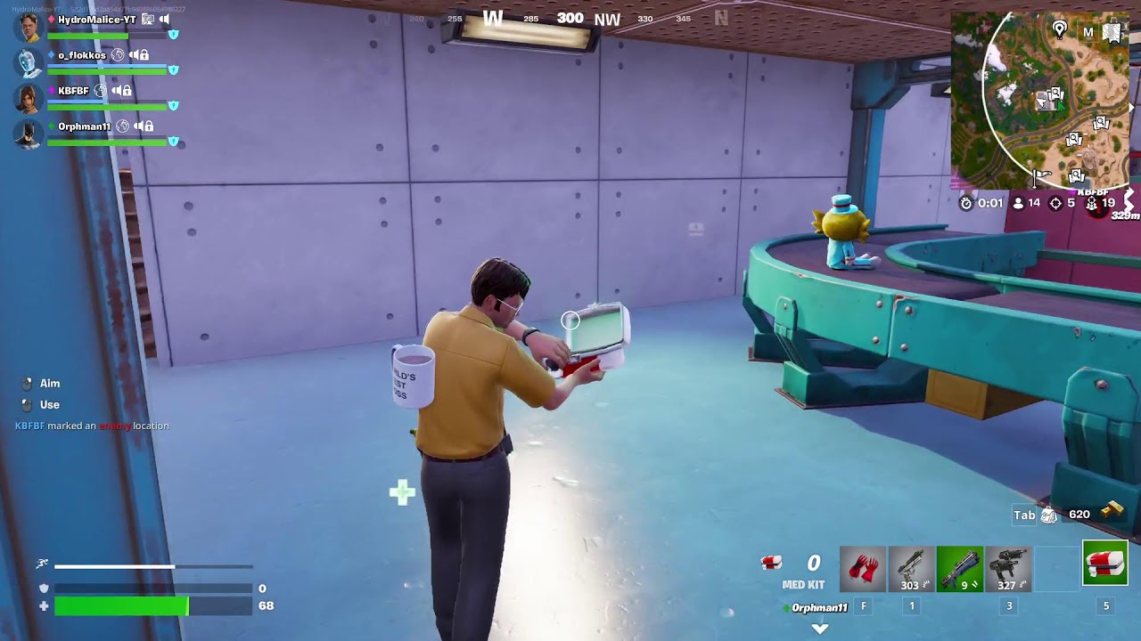 Playing Fortnite!