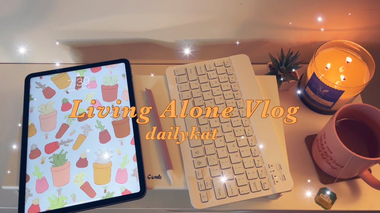 Living Alone Vlog | iPad Pro 11&rsquo; unboxing + iPad accessories 📱✨