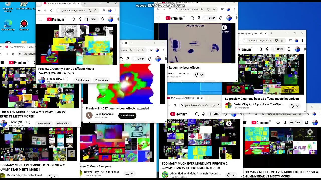 Too much many even omg even more lots of preview 2 gummy bear v2 meets more!!!!!!