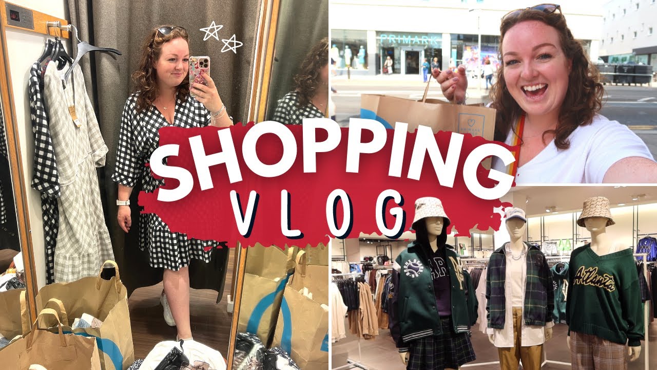SHOP WITH ME! 🛍 autumn/winter what's new? Primark, H&M, New Look, Next & Zara • mini haul & vlog 👗