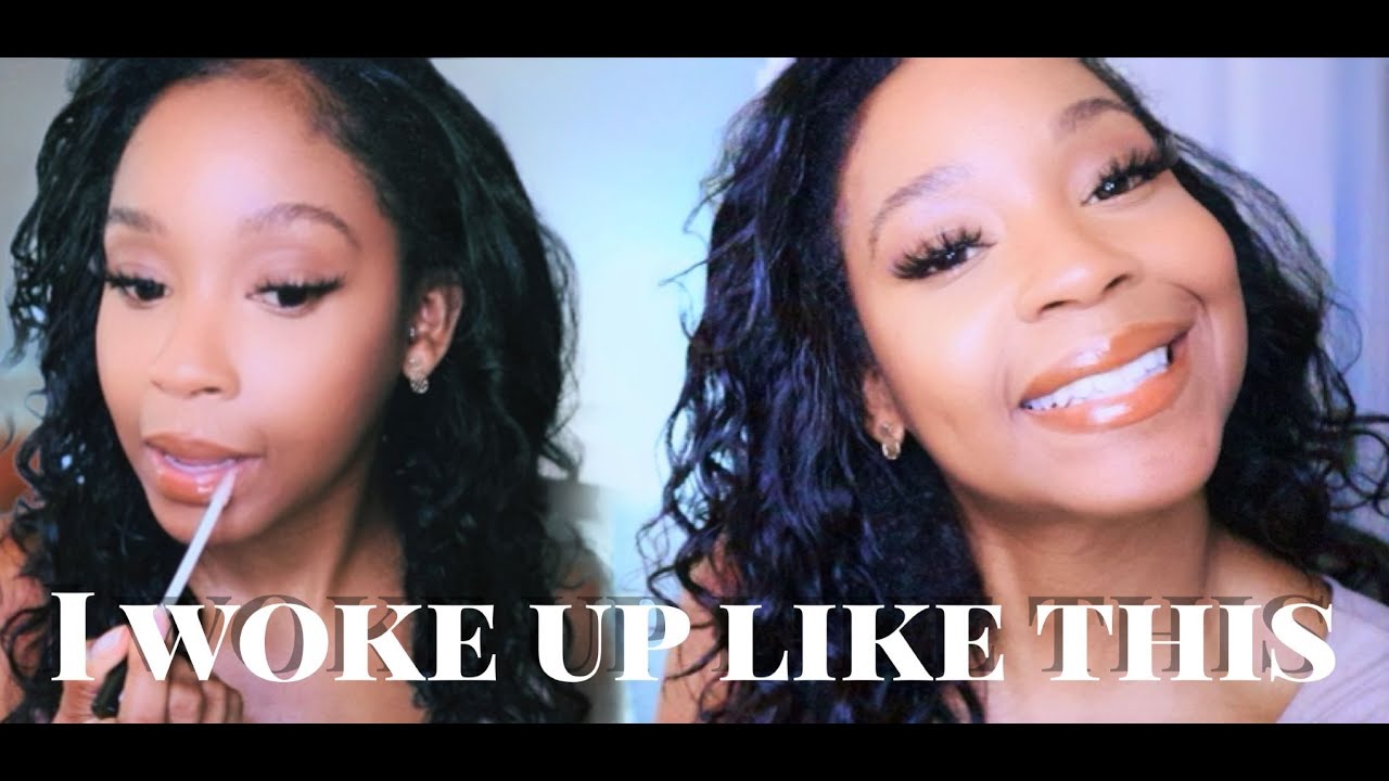 FLAWLESS MINIMAL MAKEUP LOOK | MY HUGE EYE FRECKLE | HAWABUNGA