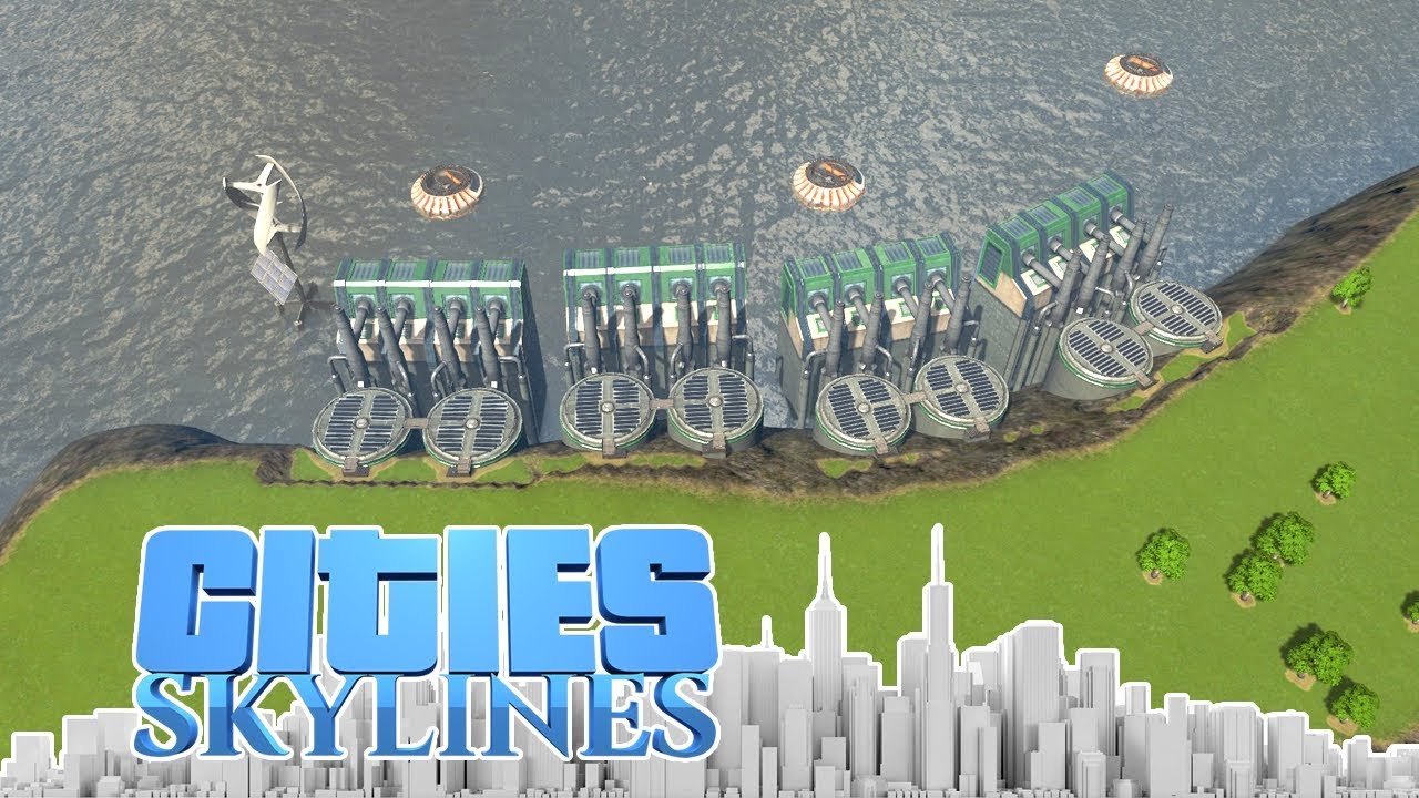 DAS erste DLC zieht ein! Green Cities klärt unser Wasser - Cities Skylines - DLC City 16