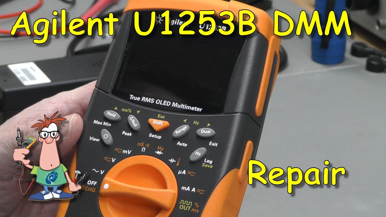 No.105 - Agilent 1253B Multimeter Repair