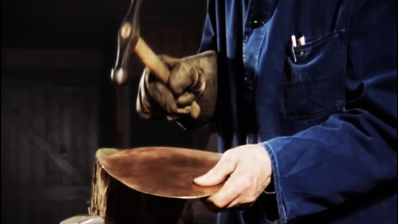 Watch a MASTER Coppersmith Create Incredible Copper Products by Hand in 1978