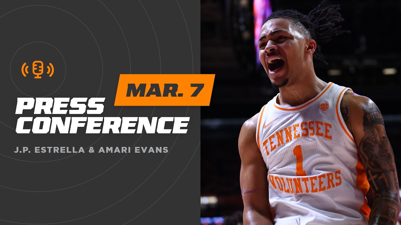 MBB | J.P. Estrella & Amari Evans Postgame vs. Vanderbilt (3.7.26)