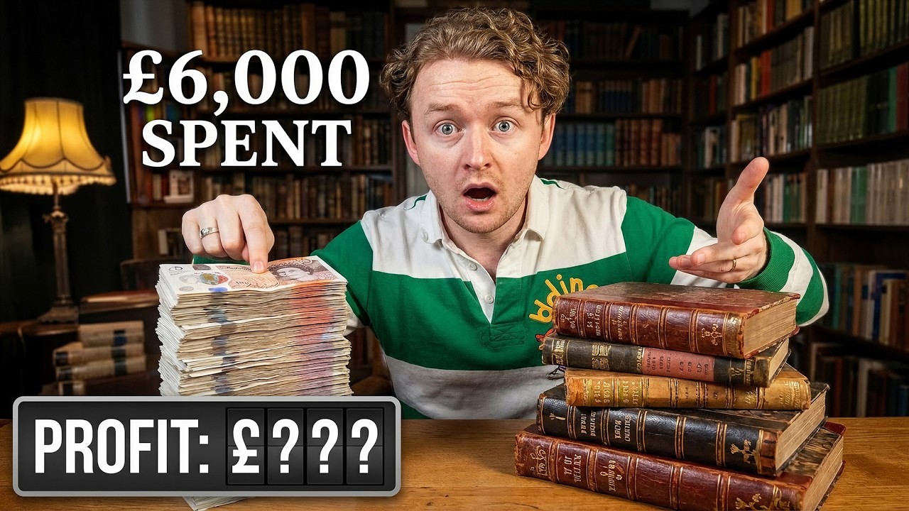 I Spent £6,000 On Books And Made £______