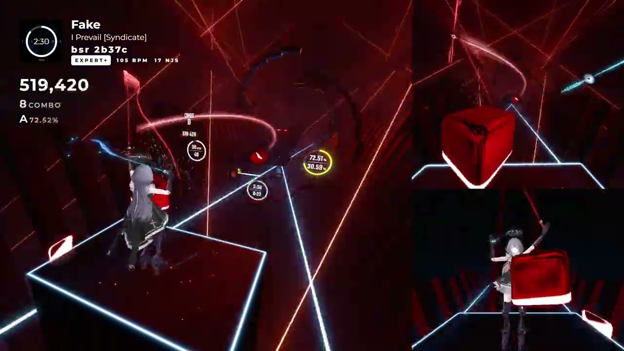 【BeatSaber】Fake_I Prevail【expert+】