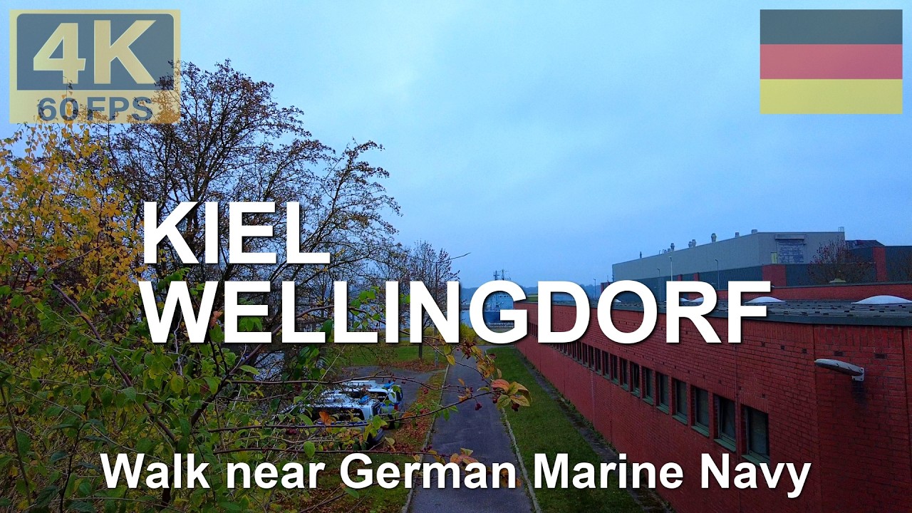 KIEL, Germany 🇩🇪 in 4K | 2024 | Walk around Wellingdorf (Kiel Ostufer)