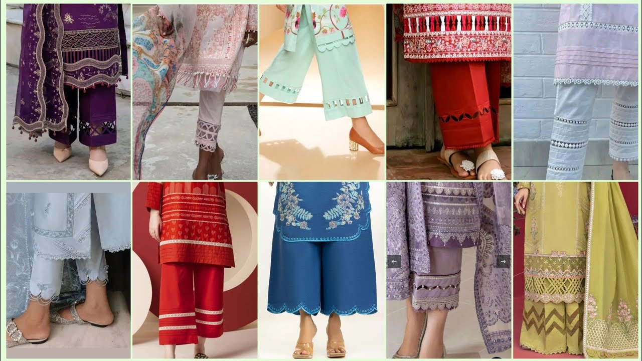 50+ Very Stylish Trouser, pant & Capri Design 2026/Shalwar K Design/Trouser Design for Eid/Designs