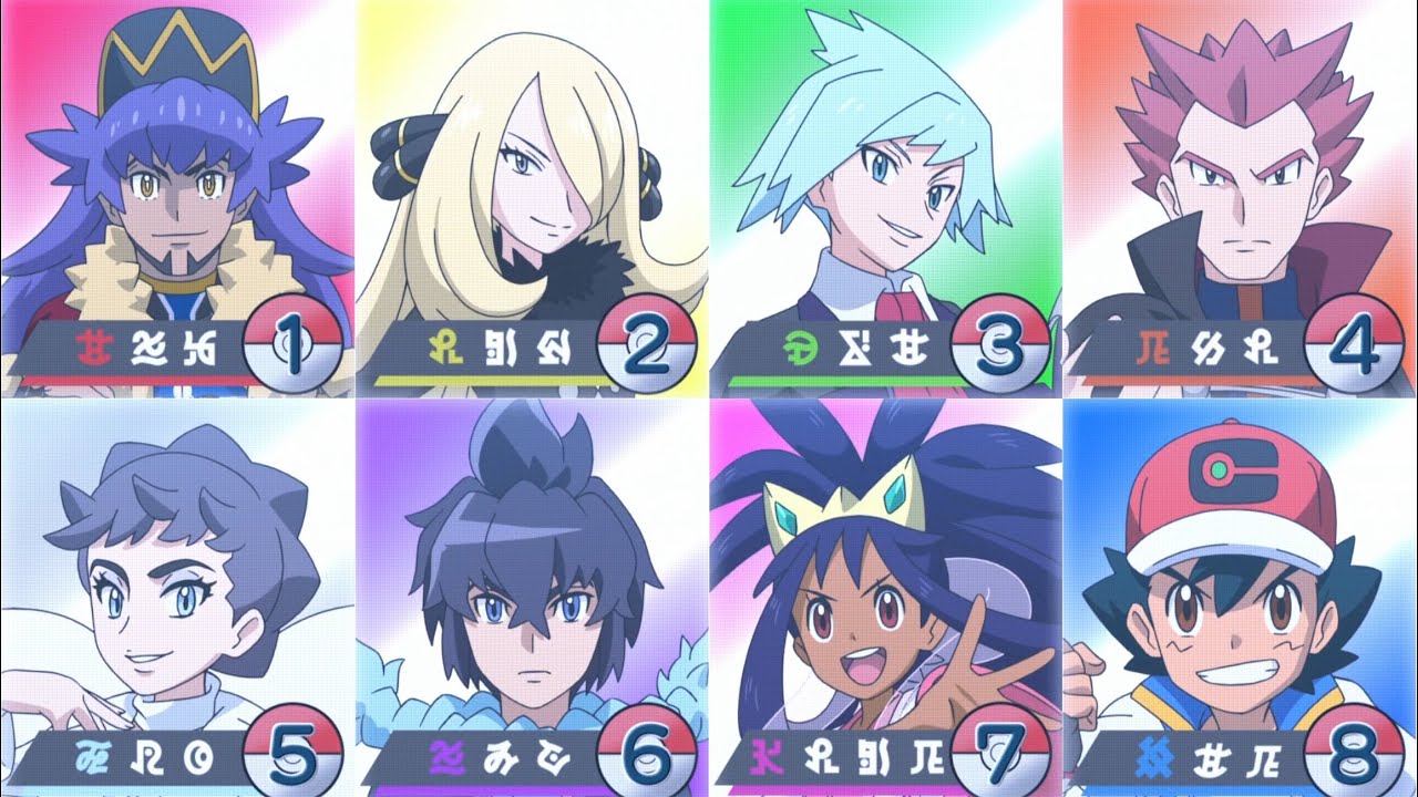 The Masters 8 Revealed | Pok&eacute;mon Journeys Episode 109 English Dub