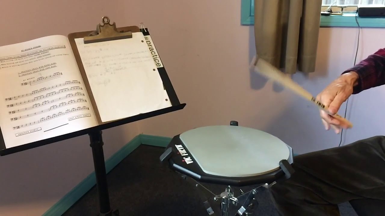 Wrist to Finger Bounce SLOW MOTION - Burns and Malin Finger Control