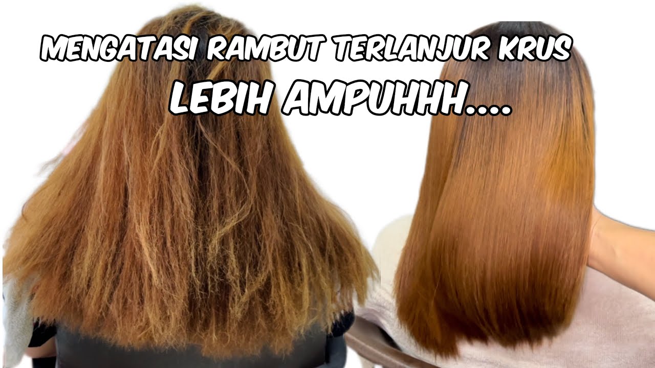 Mengatasi rambut terlanjur krus dengan cara ampuh