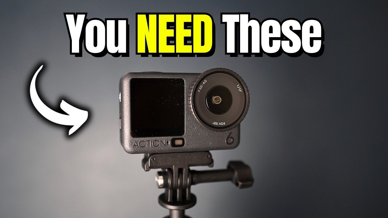 Лучшие аксессуары для DJI Osmo Action 6