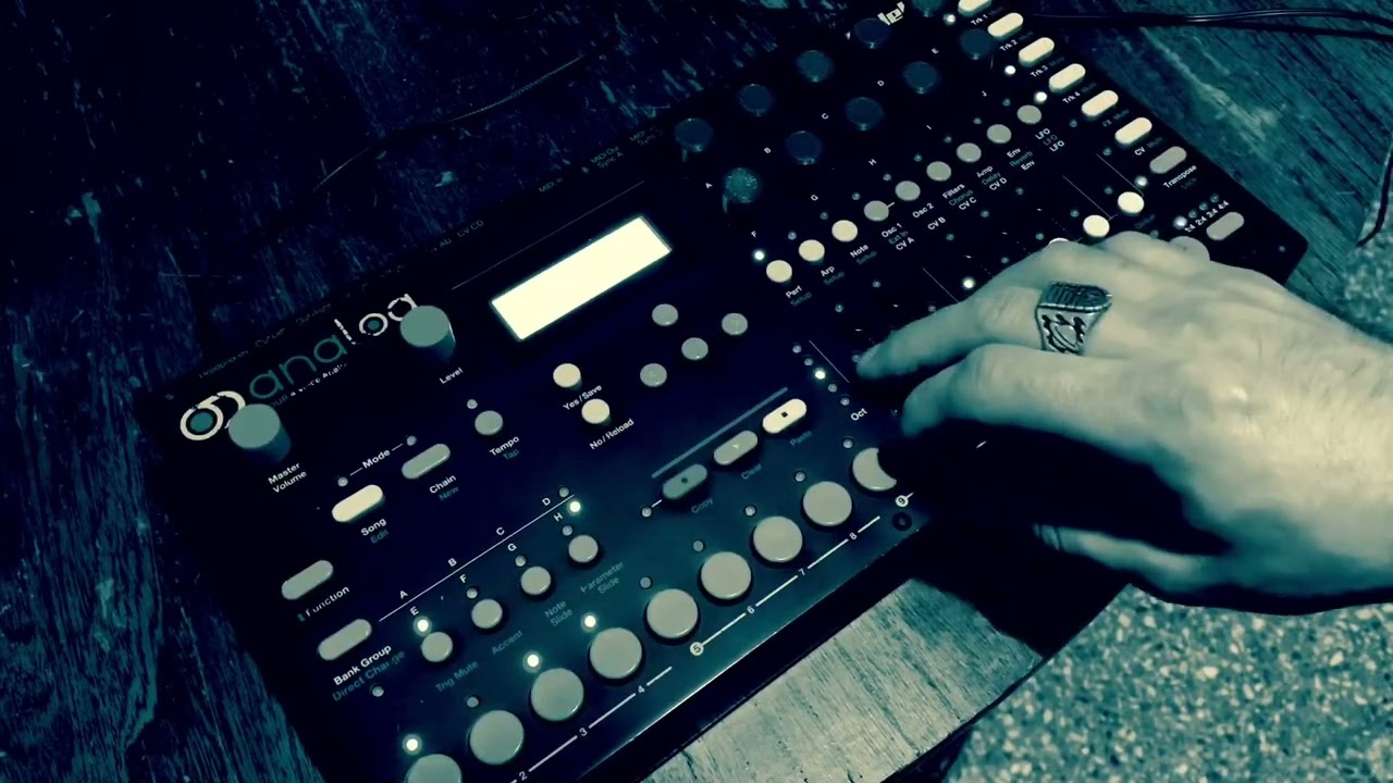 Electron AnalogFour MK1 - Live Jam -