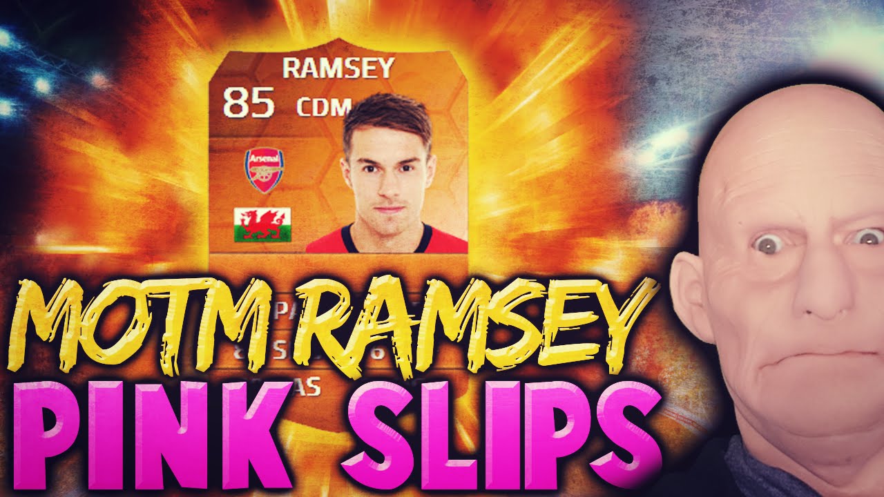 FIFA 14 MOTM RAMSEY PINK SLIPS - Я не сумасшедший, я сумасшедший