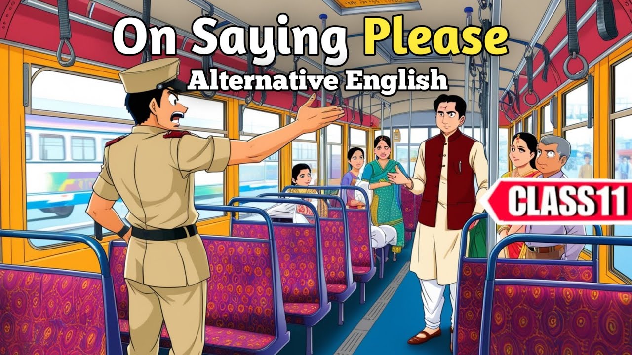 On Saying Please &ndash; Detailed Chapter Analysis | Class 11 English Explanation #MindSagaStudio