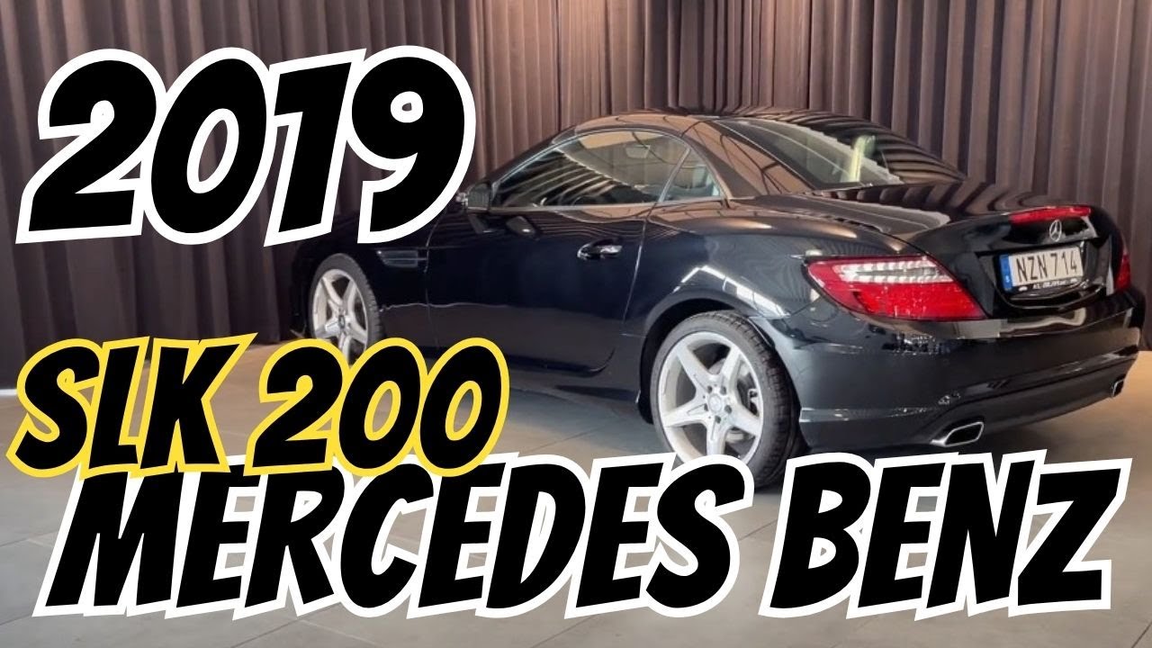 Mercedes Benz SLK 200 Roadster 2015 walkaround