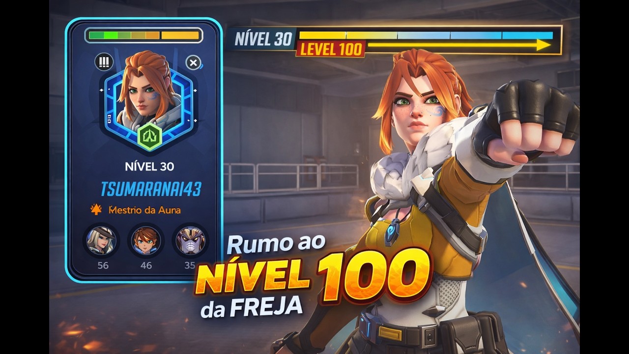 DUAS VITÓRIAS E UMA JDP - Em busca da Freja 100!! - OVERWATCH PS5 EP 04