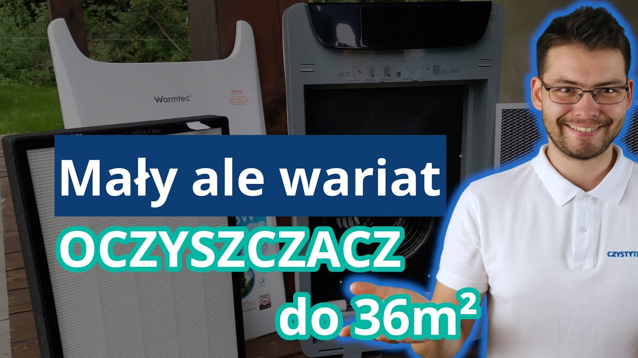 Test oczyszczacza powietrza Warmtec AP168W do 36m2