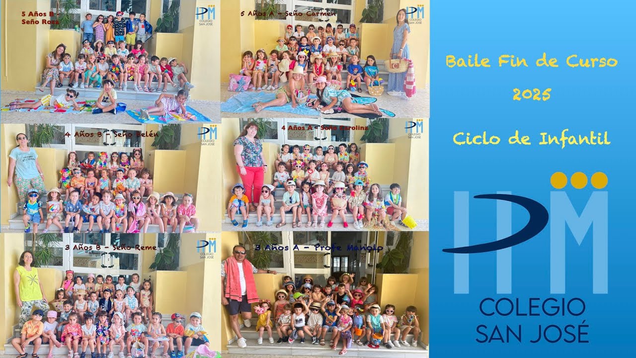 Baile de Fin del Ciclo de Infantil 2025 Colegio San José HPM de Vélez Málaga.