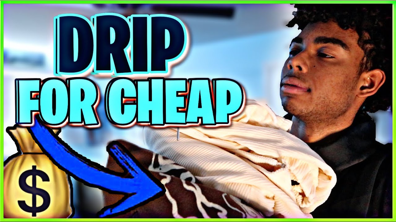 How To Get CHEAP CLOTHES And DRIP On A BUDGET🔥💰