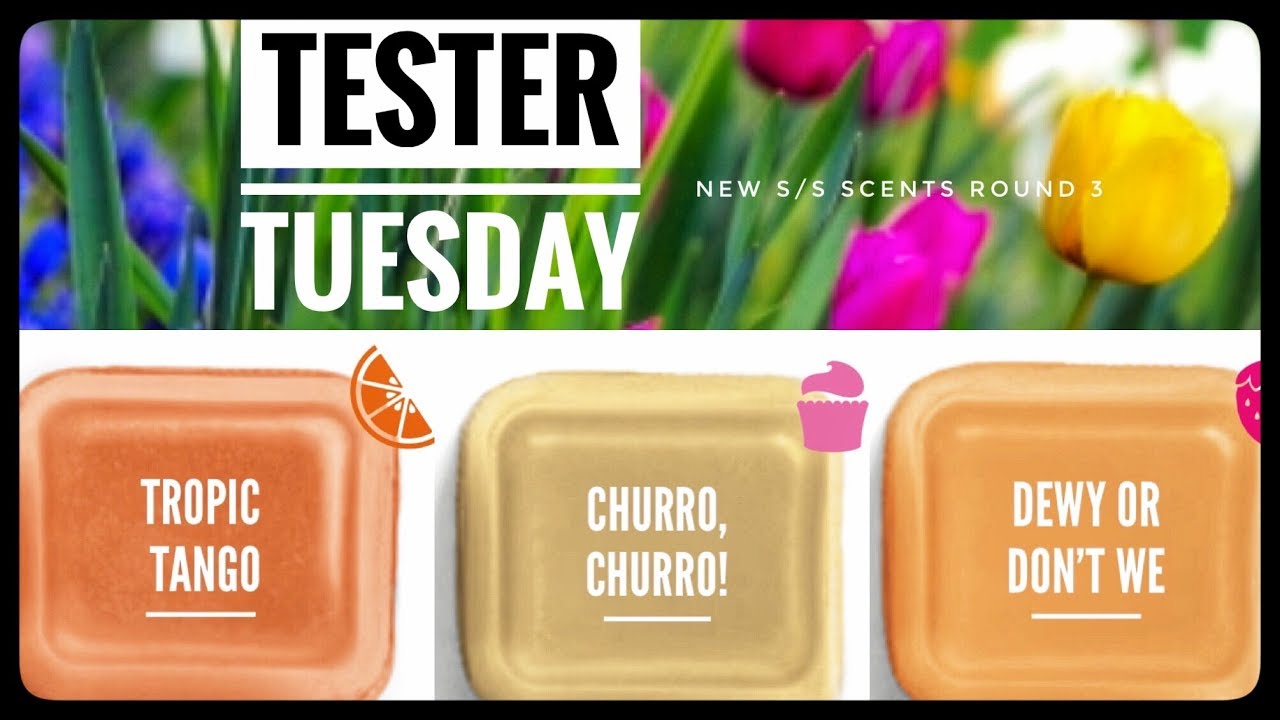 Tester Tuesday - Round 3 New Spring Summer Scents Scentsy