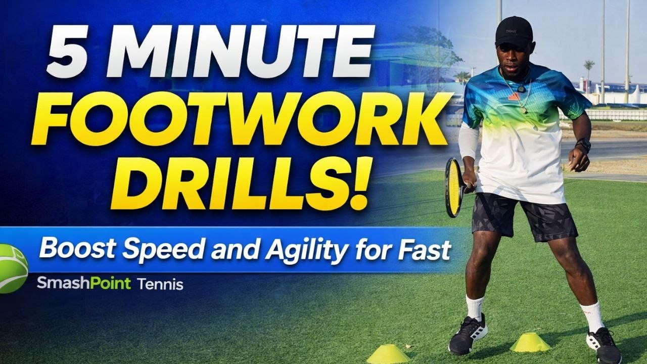Fix Your Slow Starts — 5-Min Tennis Footwork!