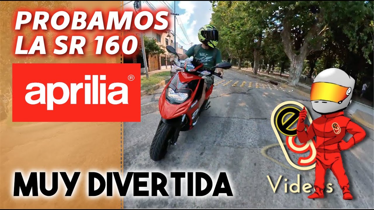 Aprilia SR 160 - LA PROBAMOS. VALE LA PENA?