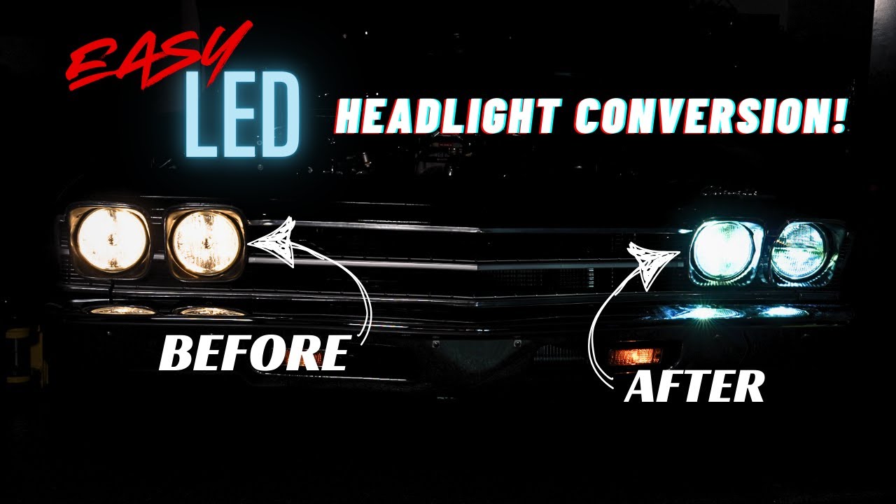 How to Convert your Old Headlights to Modern LEDs