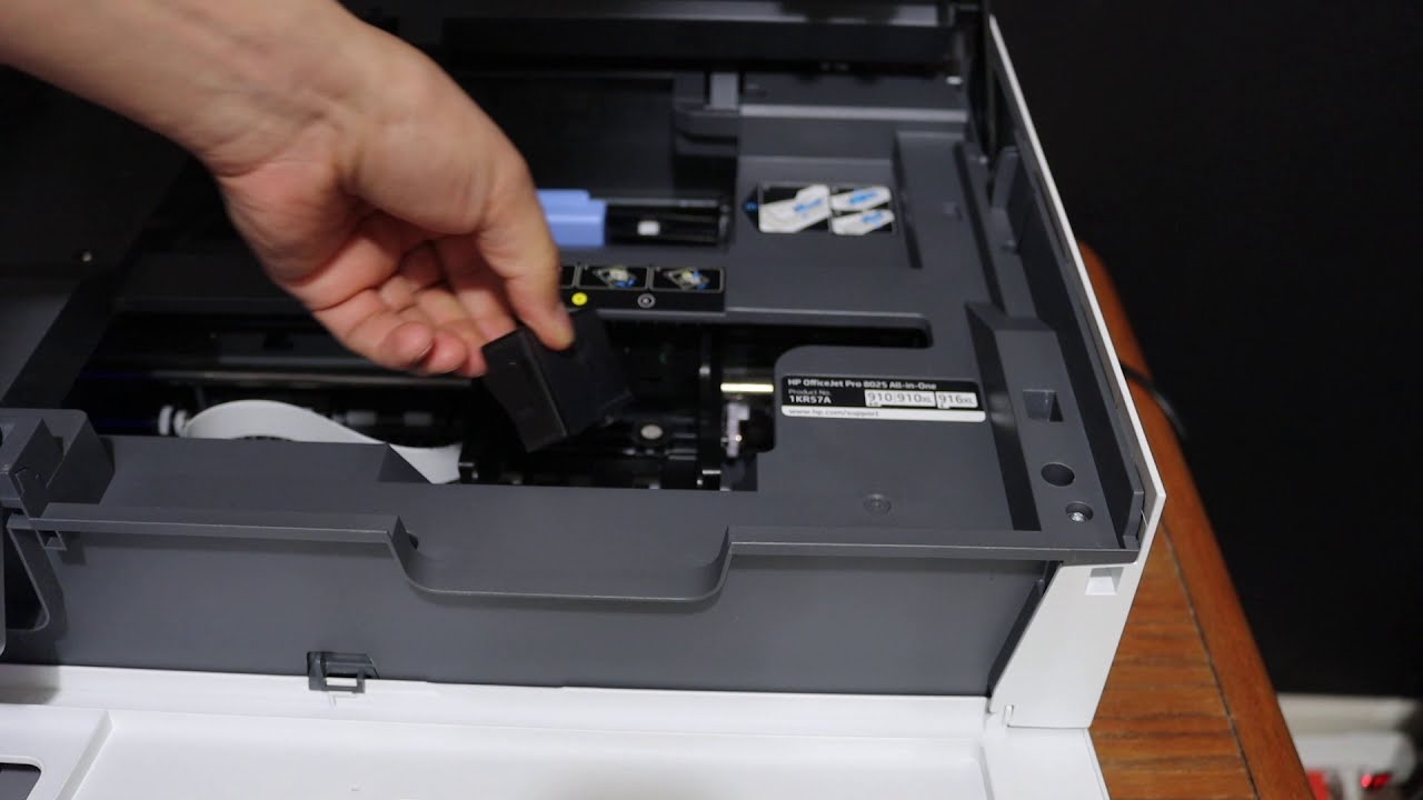 HP OfficeJet Pro 8035 Ink Cartridge Replacement !!