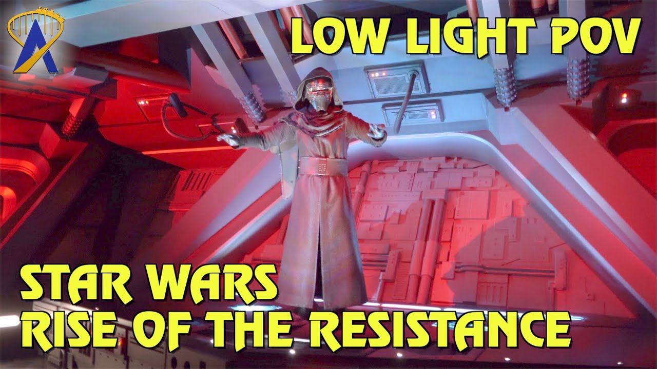 Full Low-Light POV - Star Wars: Rise of the Resistance at Star Wars: Galaxy's Edge Florida