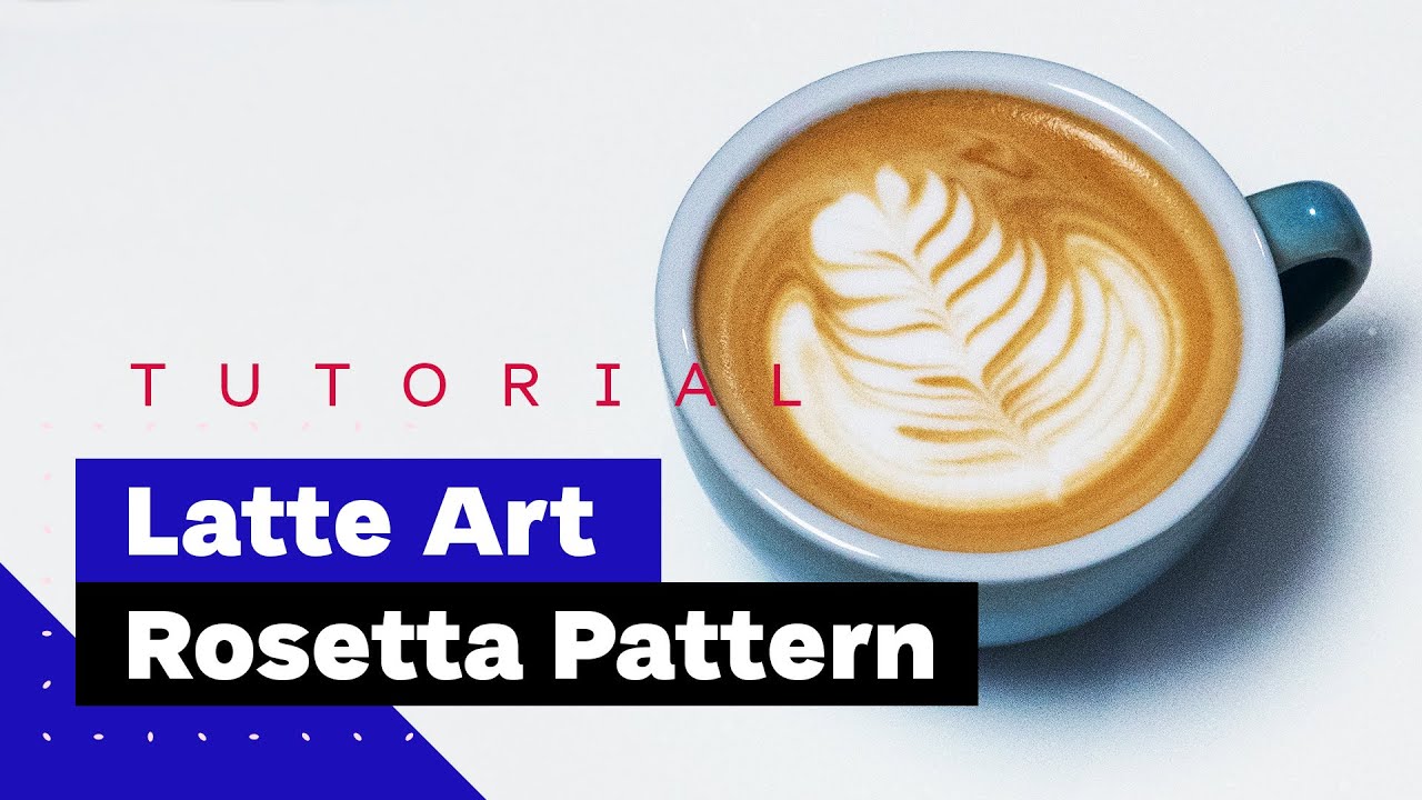 Latte Art For Beginners: How To Pour Rosetta (Latte Art Tutorial)
