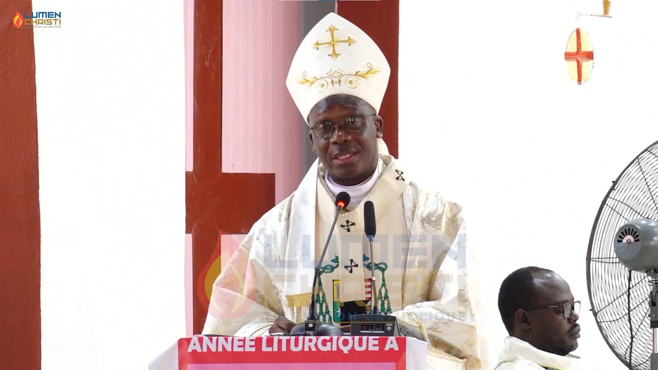 Homélie de Mgr Roger HOUNGBEDJI à l'occasion du jubilé d'or de la paroisse Saint Paul de Tovè Ouidah
