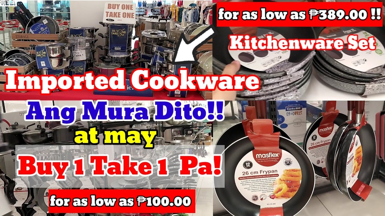 Buy 1 Take 1 at Murang Imported Kitchenware sa Pilipinas|Bagsakan ng Houseware
