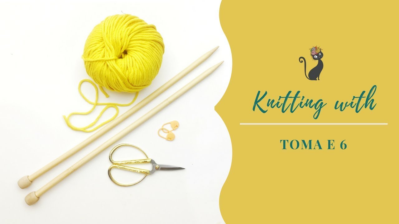 الدرس السادس : كيف تعملي غرزة الزيادة في التريكو  -  how to knit -  increase  stitch (inc)
