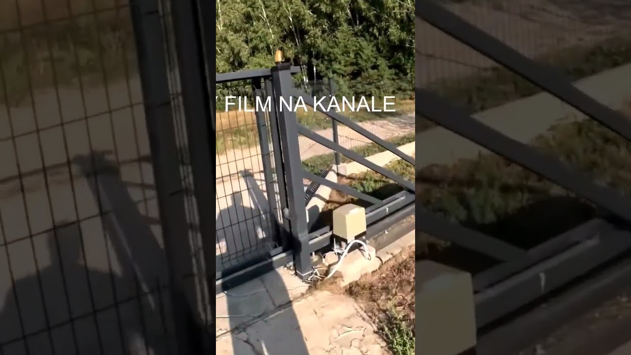 Nie r&oacute;b tego z bramą przesuwną 😱
