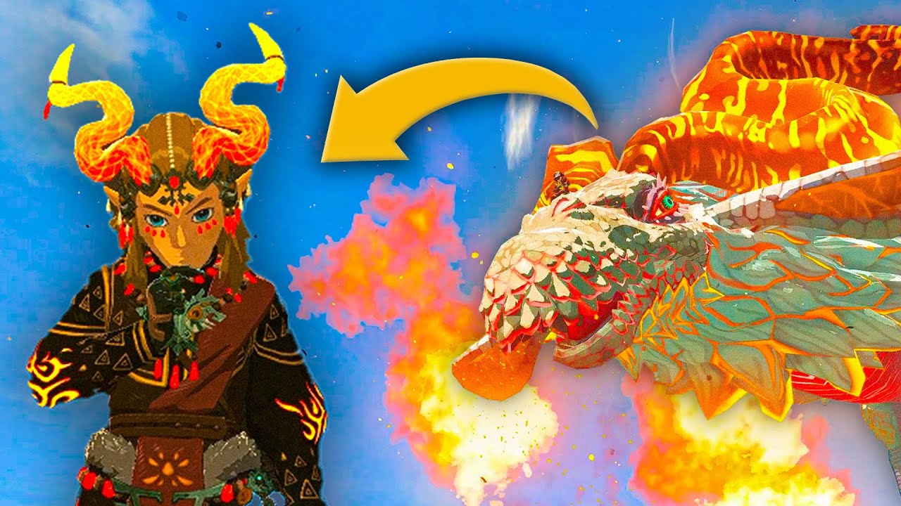 Zelda TotK nur mit FEUER durchspielen! 🔥