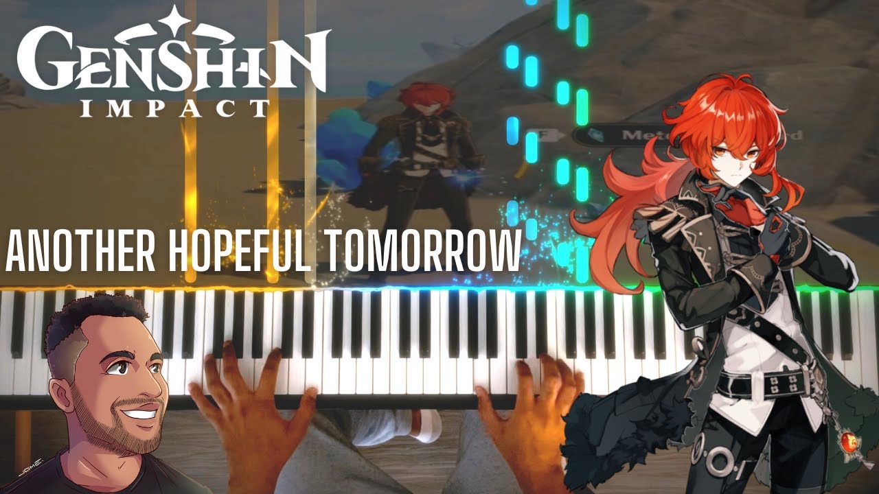 Genshin Impact - Another Hopeful Tomorrow / Luhua Pool / Guyun Stone Forest Theme - Piano Cover