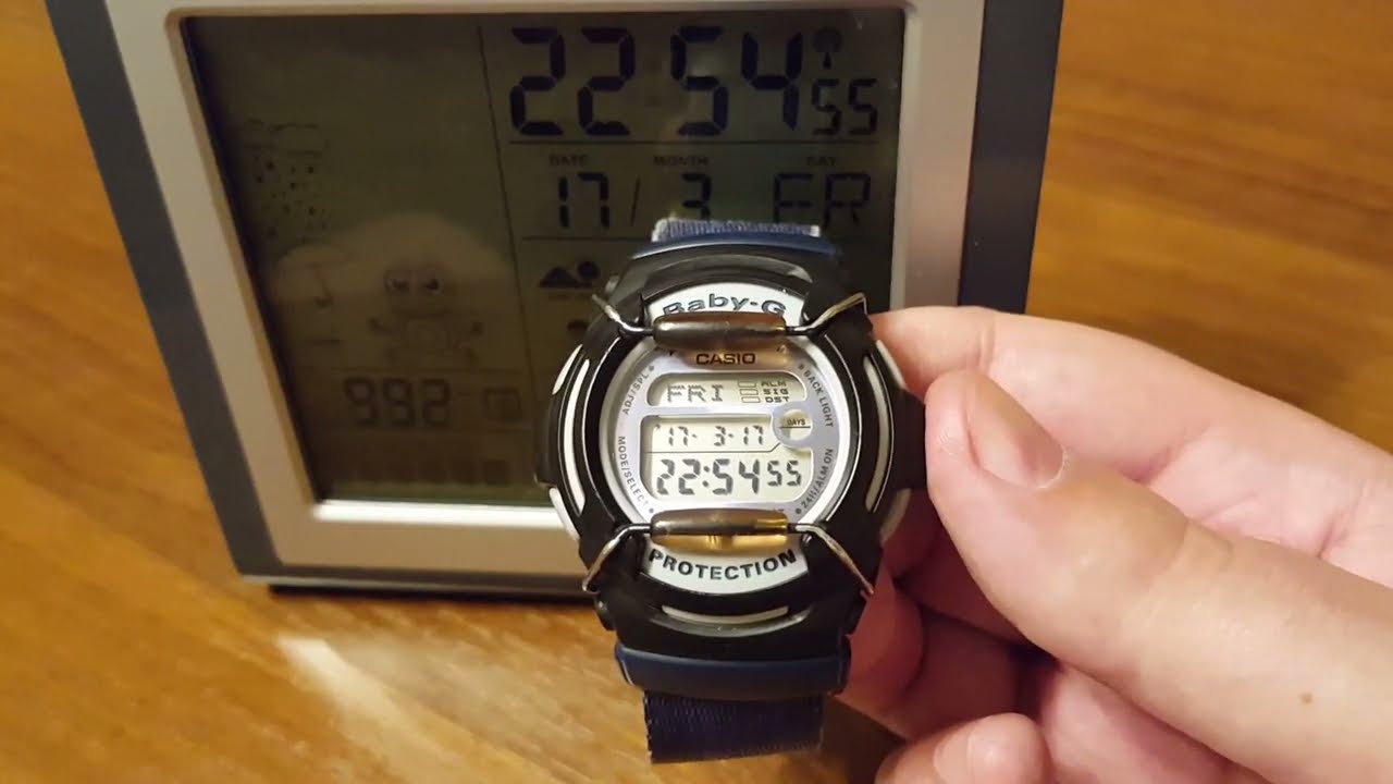 Casio Baby-G BG-188ST-2VER - ustawienia zegarka [PL]